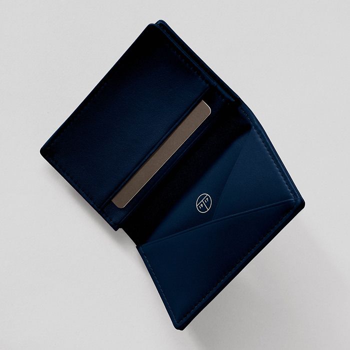 Business Card Caddy Midnight Blue Image: 3