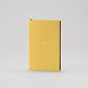 Notebook Journal S plain Mustard